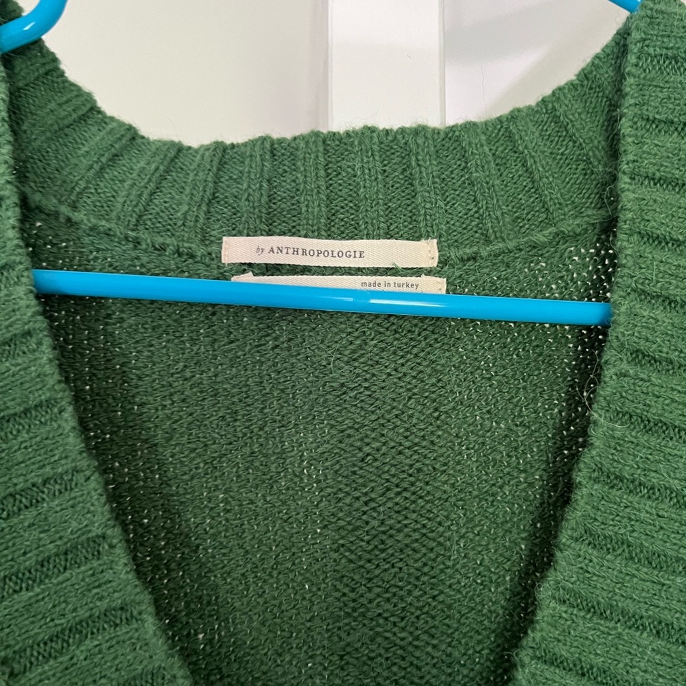 Beautiful Anthropologie Oversized sweater vest
